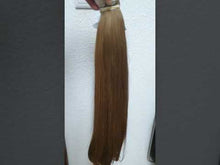 Carregar e reproduzir vídeo no visualizador da Galeria, Cabelo Liso Colorido Solto 60cm Cor Nº6