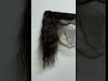 Carregar e reproduzir vídeo no visualizador da Galeria, Cabelo Ondulado Não Remy Banda 50/55cm