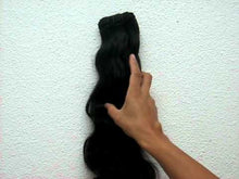 Carregar e reproduzir vídeo no visualizador da Galeria, Cabelo Ondulado Banda 40/45cm